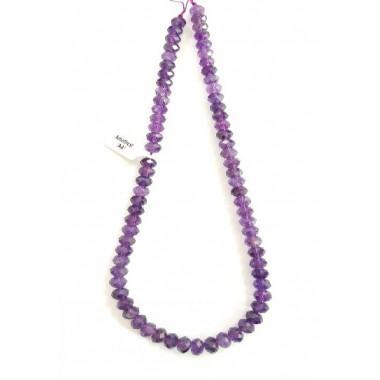 Amethyst-Collier – AA Qualität – 925er Silber