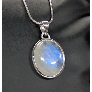 Anhänger Mondstein 925er SIlber