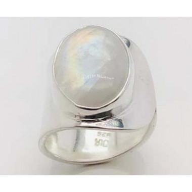 Ring Mondstein – 925er Silber