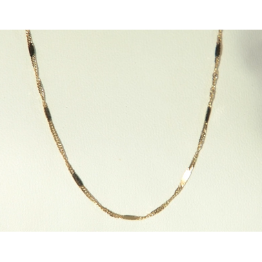 Singapur-Kette – 585er Gelbgold