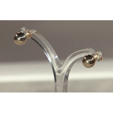Kugelstecker – 585er Gold