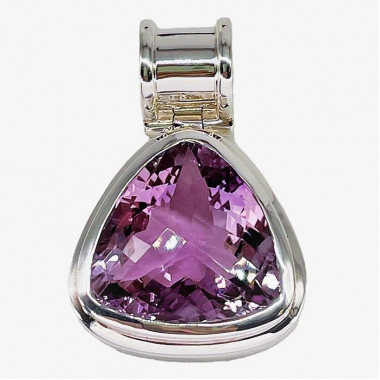 UNIKAT Anhänger Amethyst 925er Silber