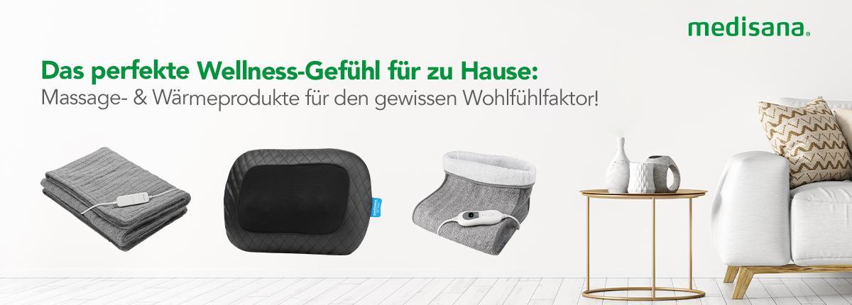 Wärme und Massage