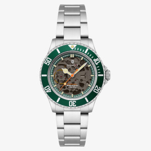 ATLANTICA SKELETON Automatic – POKER GREEN