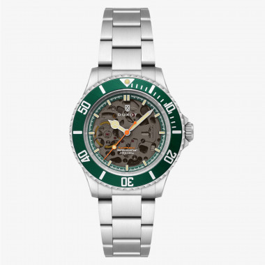 ATLANTICA SKELETON Automatic – POKER GREEN