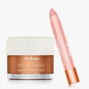 MAGIC FINISH Make-up Mousse Pearl Edition & Volume & Repair Lip Balm 'Caramell Kiss'
