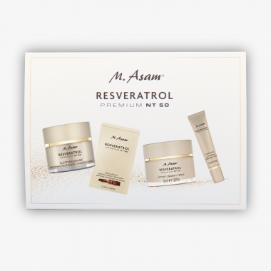 RESVERATROL PREMIUM NT50 Geschenk-Set – 4-teilig