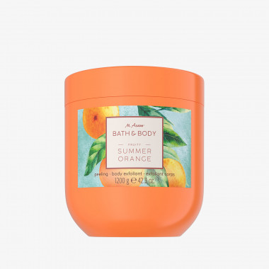 BATH & BODY SUMMER ORANGE Peeling – 1,2 kg – SONDERGRÖSSE