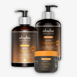 THICKENING Coffein Shampoo – 500 ml, Conditioner – 500 ml + Energizing Mask – 150 ml
