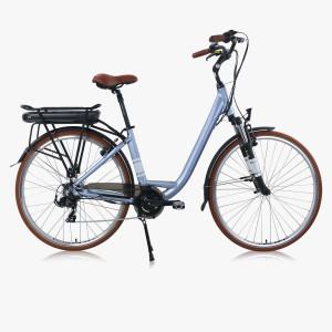 Zenith E-Bike Comfort Cruise Deluxe Blau