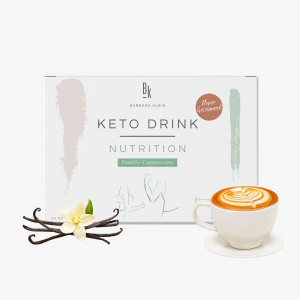KETO DRINK Vanille-Cappuccino – 20 Sachets