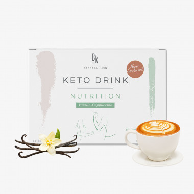 KETO DRINK Vanille-Cappuccino – 20 Sachets