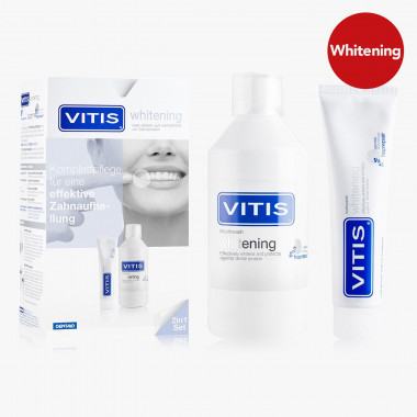 VITIS® Whitening Zahnpflege-Set, 2-teilig