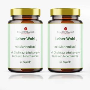 Leber Wohl Duo – 2 x 60 Kapseln