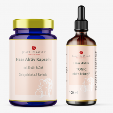 Haar Aktiv Kapseln & Tonic-Set – 2-teilig