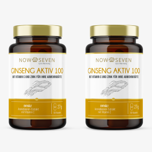 GINSENG AKTIV 100 Duo – 2 x 60 Kapseln