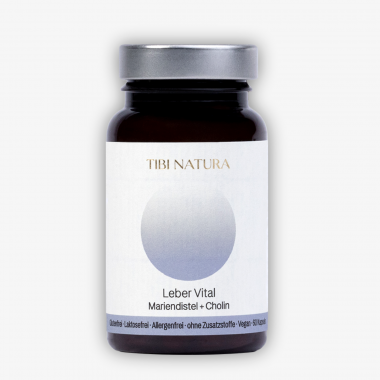 Leber Vital mit Mariendistel & Cholin – 60 Kapseln