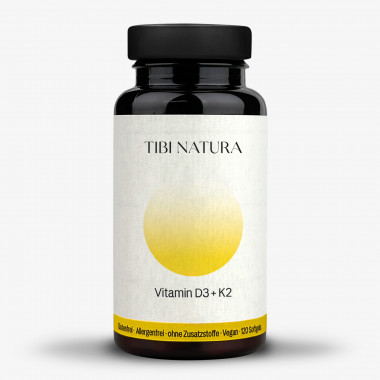 Vitamin D3 + K2 – 120 Softgels