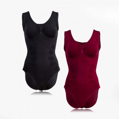 Shapewear Komfort Body in Rosen-Design – 2er Set