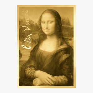 Coincard Leonardo da Vinci – I – Mona Lisa