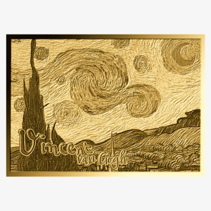Coincard Vincent van Gogh – III – Die Sternennacht