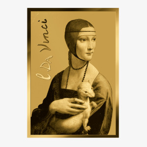Coincard Leonardo da Vinci – III – Dame mit dem Hermelin