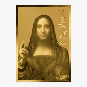 Coincard Leonardo da Vinci – II – Salvator Mundi (Christ der Erlöser)