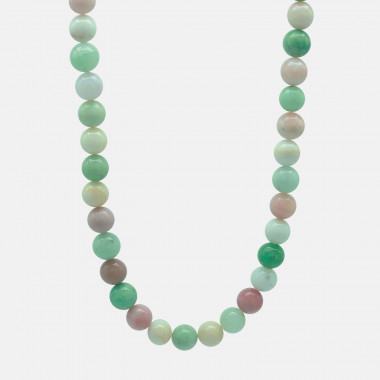 Collier Opal und Chrysopras