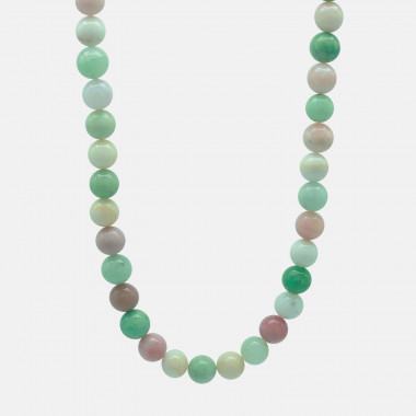 Collier Opal und Chrysopras