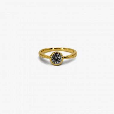 Ring Grace – 585er Gelbgold, 0,5 ct Brillant