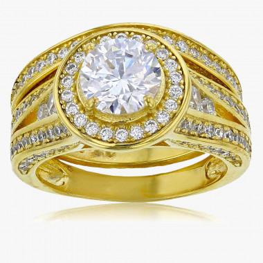 Ring Siana – 925er Silber, vergoldet