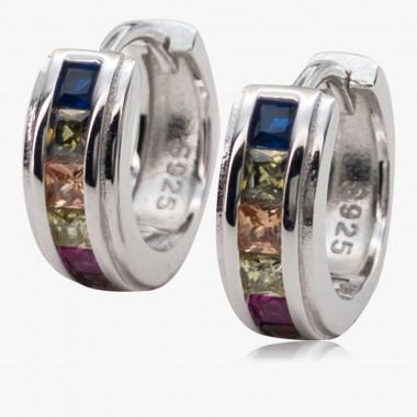 Ohrringe Perfekte Creole 925er Silber
