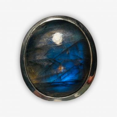 Ring Labradorit – 925er Silber