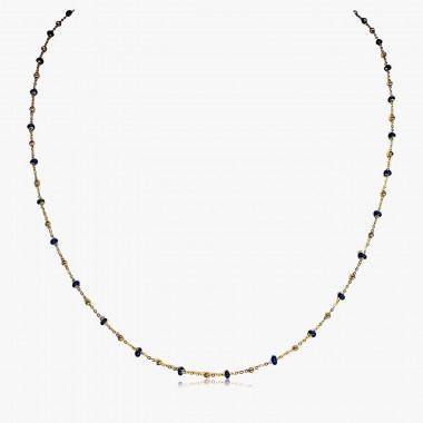 Kette mit Emaille 585er Gelbgold Farben zur Wahl
