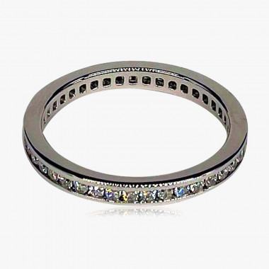 Ring Platin 950 Brillanten Memoire