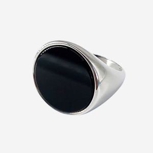 Ring Onyx – 925er Silber
