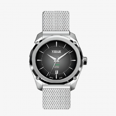 VIDAR Automatikuhr VR018-200-01SM-s "Cap Ferrat"