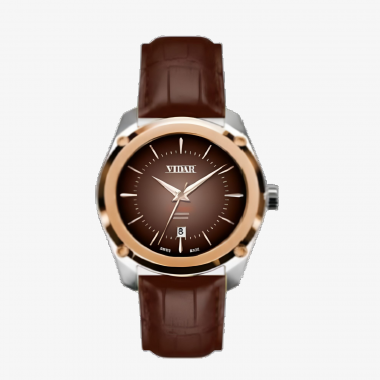 VIDAR Automatikuhr VR018-200-01SRL-br "Cap Ferrat"